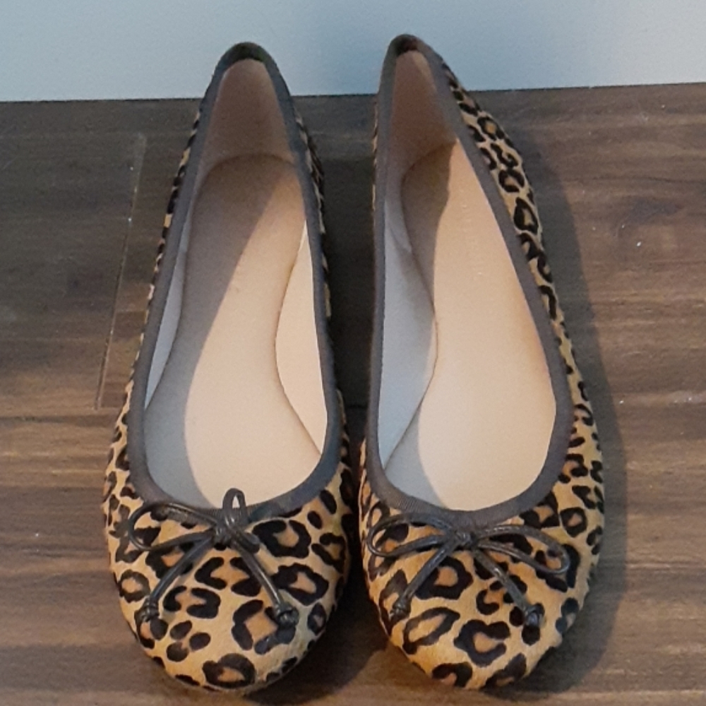 Banana Republic Leopard Ballet Flats
